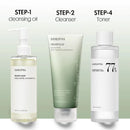 Conjunto de 3 Peças Sanlivna Korean Skincare Heartleaf - Limpeza Calmante e Cuidado dos Poros com Quercetina