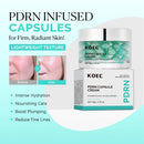 50g KOEC PDRN Multi Peptides Capsule Cream Hydrating Rejuvenating Anti-Aging Vitality Boost Hyaluronic Acid Ginseng Root Extract