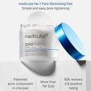 Medicube ZERO PORE PAD 2.0Pore Cleansing,Hydrating&Soothing,Oily/Combination Skin Care,K-Beauty,Korean Makeup