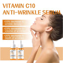 Vitamina C Essência Facial Ácido Hialurônico Pele Escura Clarear Soro Fade Linhas Finas Reparação Hidratante Soro Sem Brilho Rosto Cuidados com a Pele