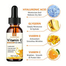A Essência Facial de Vitamina C Contém Ácido Hialurônico Removedor de Manchas Escuras Reparo Hidratante