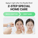 Máscara de 2 Passos VT Reedle Shot 100, Máscara de Reparo Intensivo, Máscara de Clareamento Hidratante, Máscara de Cuidado de Queratina